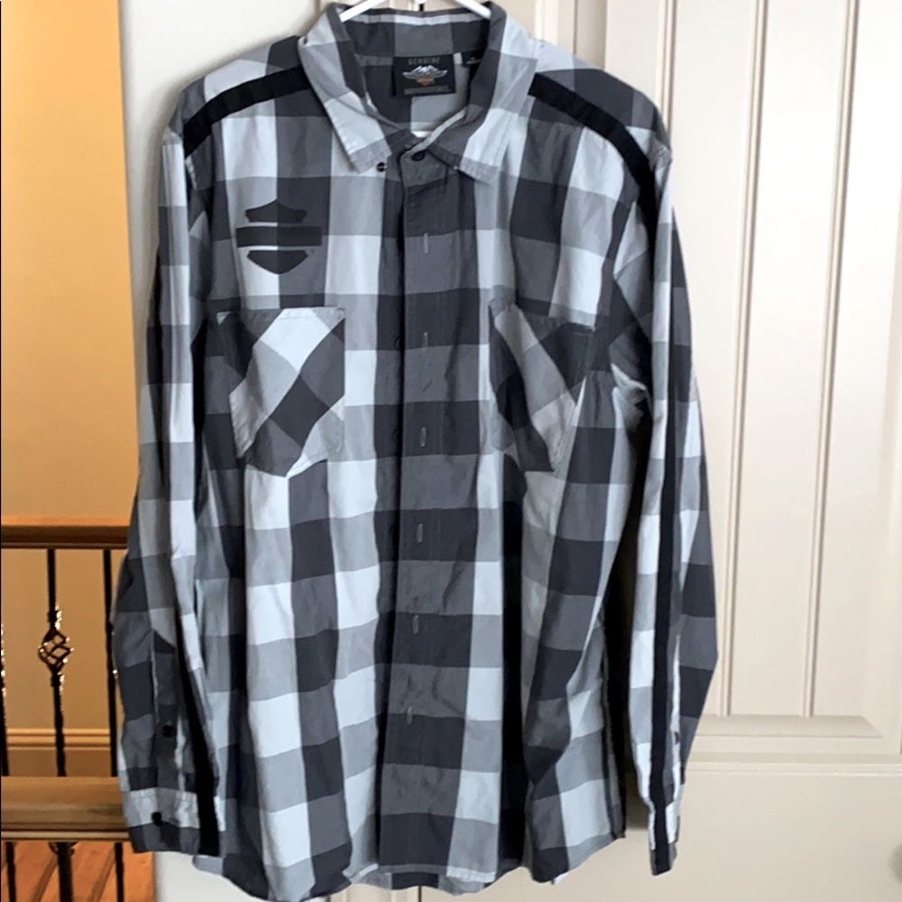 Harley Davidson Men’s Button Up